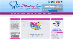 Desktop Screenshot of ourmomspot.net